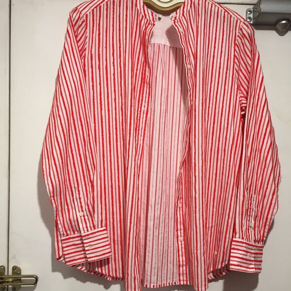 BRAX WOMEN'S STRIPE SHIRTS SIZE 40 - Picture 4 of 7